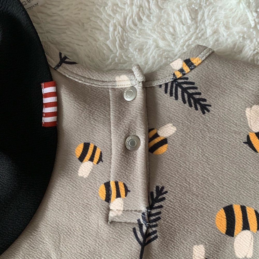 🐝 SOOKIbaby NWT romper viscose blend 🐝 9/12 - Picture 7 of 10